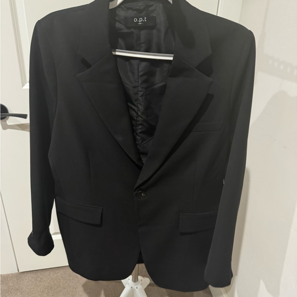 Classic Black Blazer
